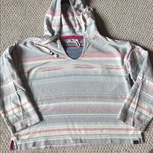 Faherty Multicolor Beachy Striped Hoodie